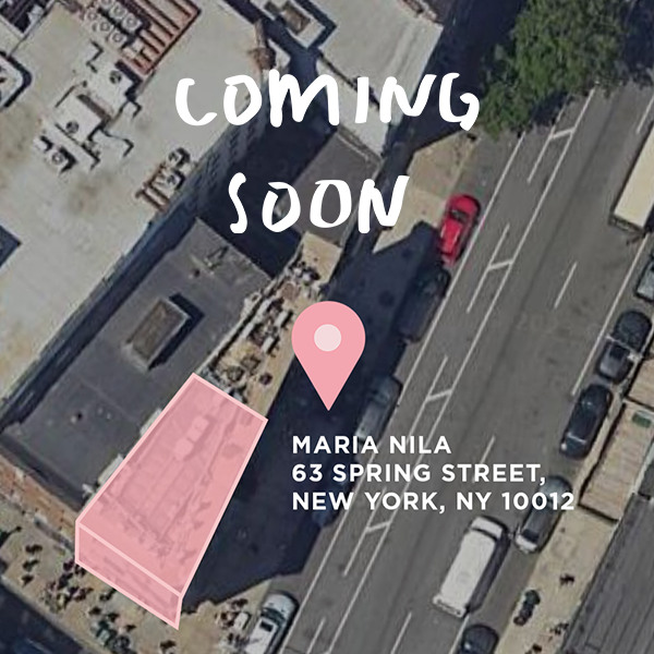 Maria Nila new york pop up